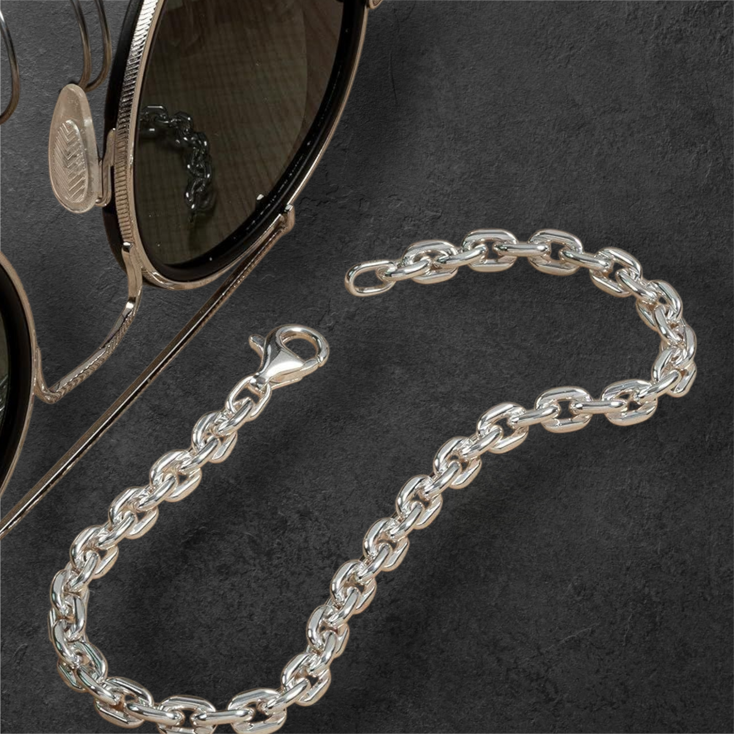 Leonardo Anchor Chain Bracelet