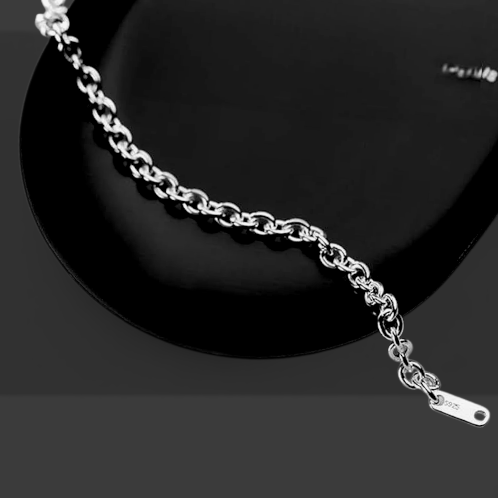 Elena Geometric Chain Bracelet