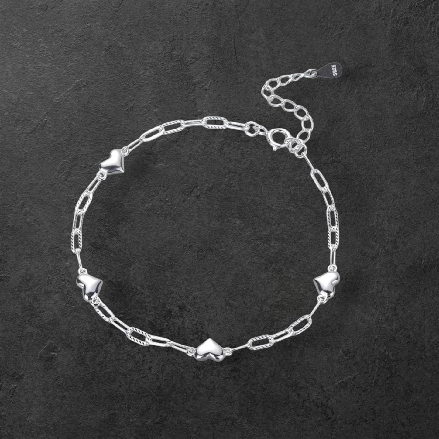 Amelia Heart Bracelet