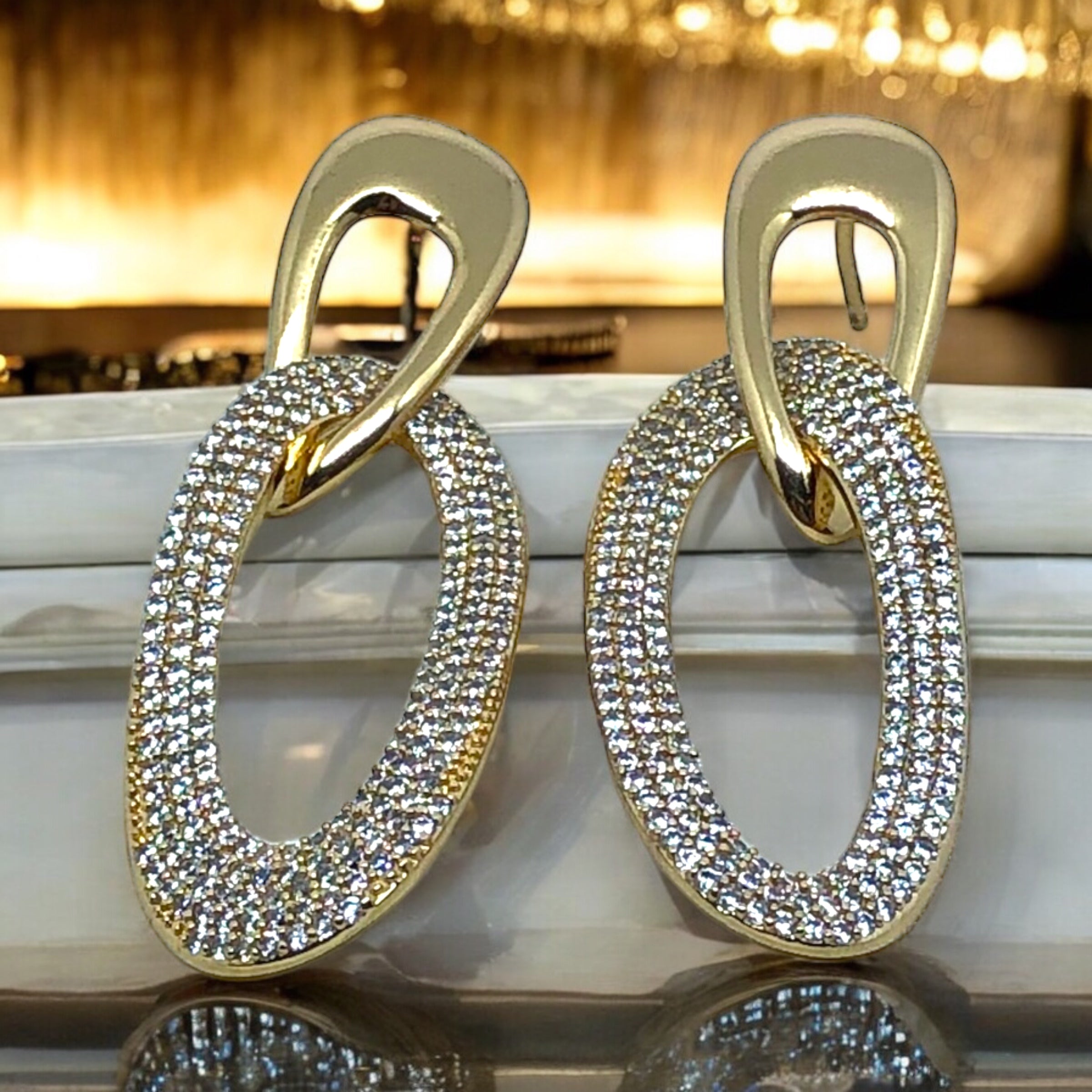 Earring designs in fashion gold 2019