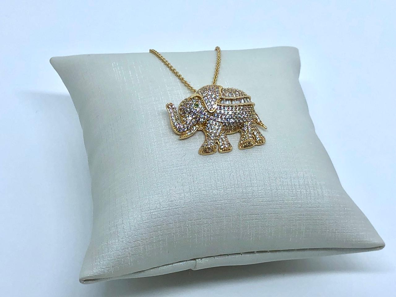 Elephant Pendant Necklace