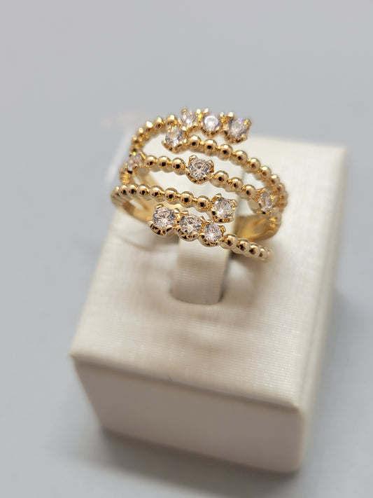 Laurel Spiral Ring