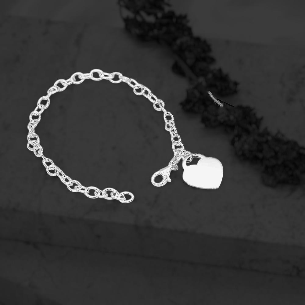 Valentina Heart Charm Bracelet