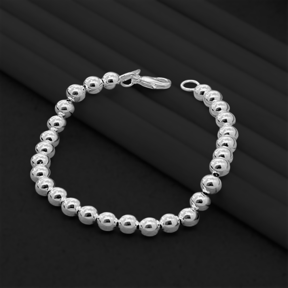 925 Sterling Silver Bead Bracelet