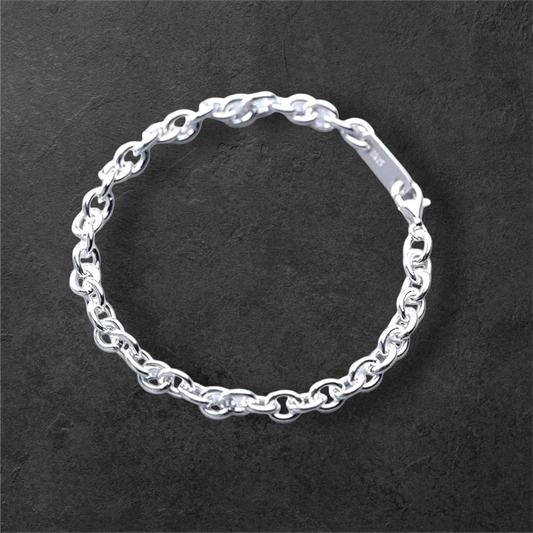 Elena Geometric Chain Bracelet